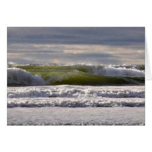 Cartão Ondas do Oceano Pacífico!