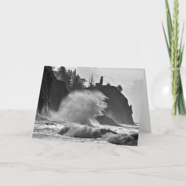 Cartão Ondas Epic em Cabo Desapontado, WA (Frente)