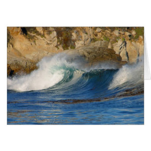 Cartão Ondas Próximo a Monterey