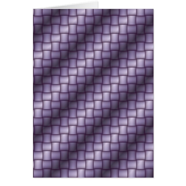 Cartão Ondas roxas (Frente)