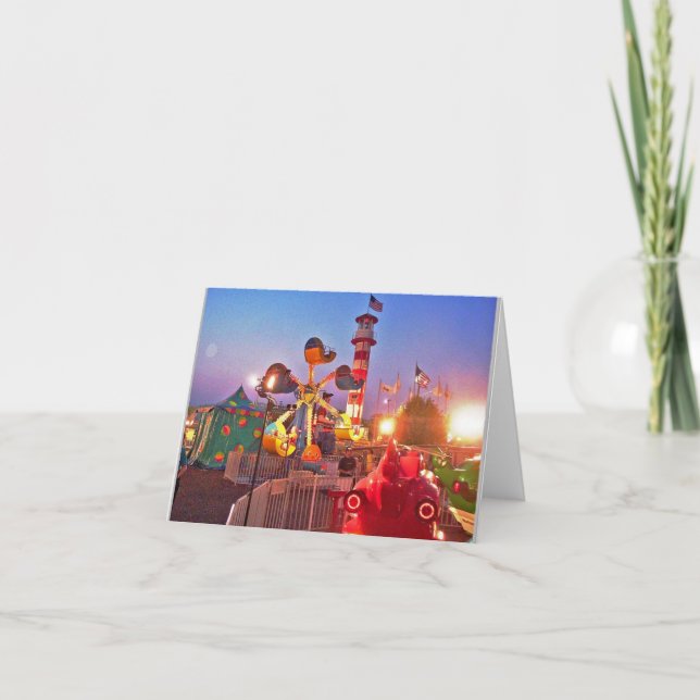 Cartão onde a diversão é (Frente)