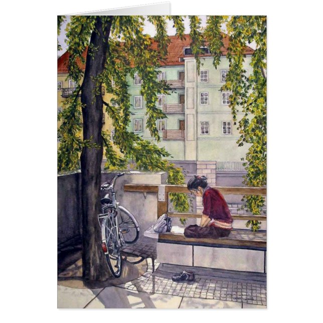 Cartão Onde estão os outros calçados? (Frente)