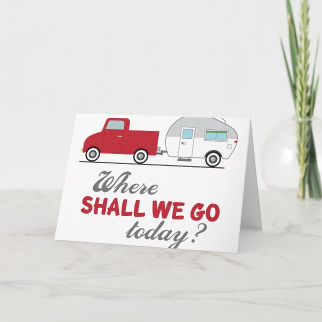 Cartão Onde Iremos? (Frente)