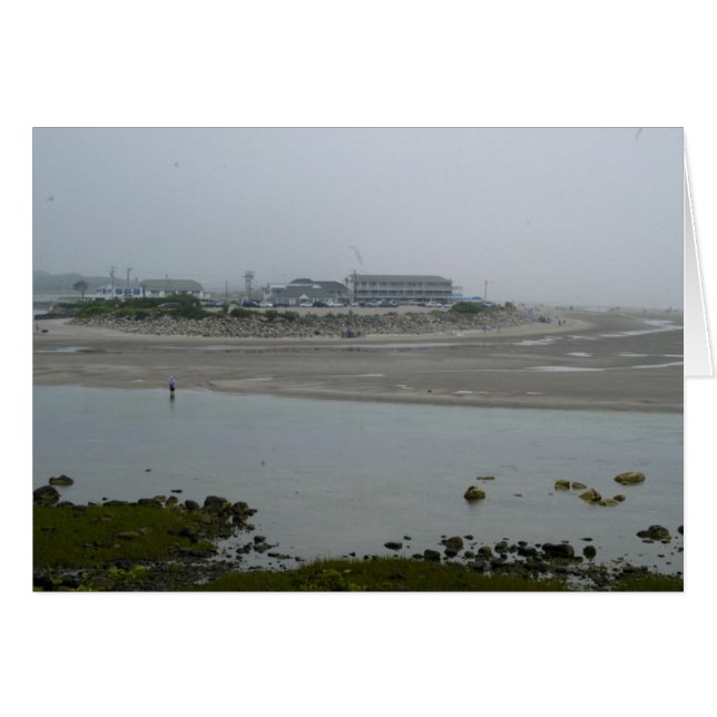 Cartão Onde o oceano e o rio se encontram (Frente horizontal)