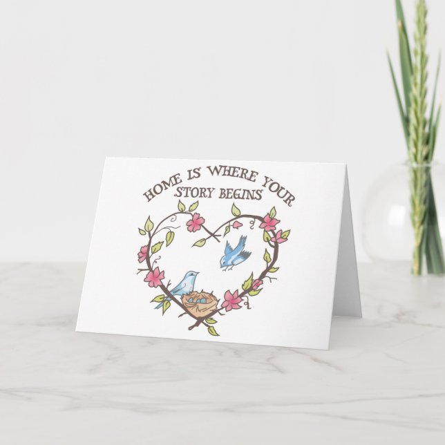 Cartão Onde Sua História Começa (Frente)