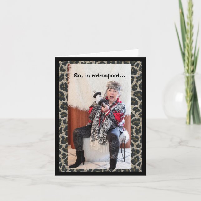 Cartão Onde você pensou que estaria em 5 anos? (Frente)