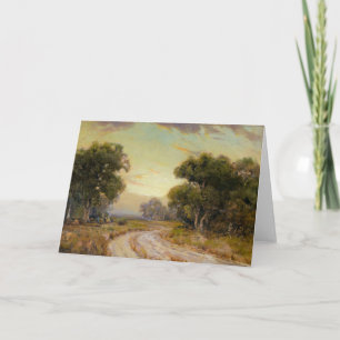 Cartão Onderdonk - Noite perto de Jackson, Sudoeste do Te