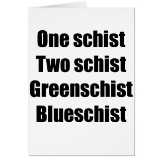 Cartão oneschistblack