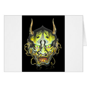 Cartão Oni Devil Design