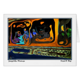 Cartão Ônibus Misdscape de Senegal