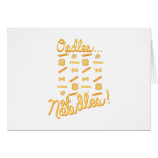 Cartão Oodles De Noodles!