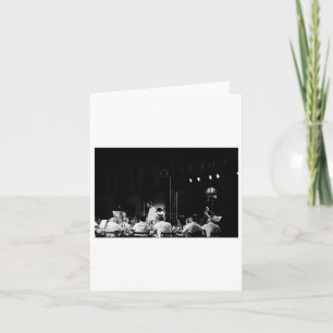 Cartão Open Air Concert Triana Seville Ruas Negra E Branc