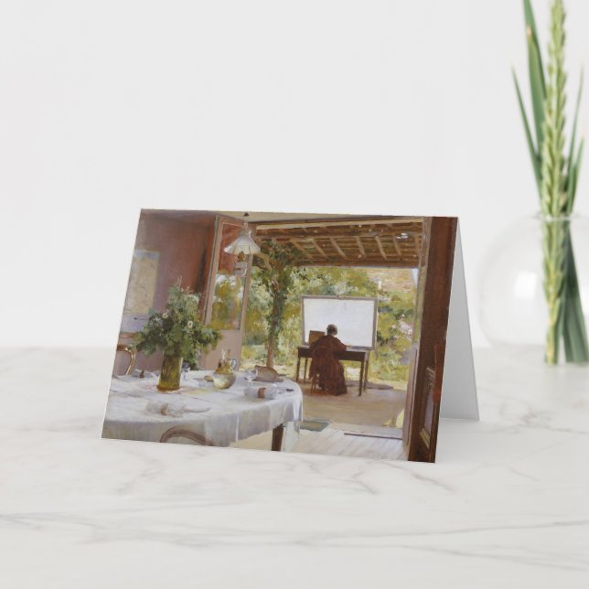 Cartão Open-Air Studio | William Blair Bruce (Frente)