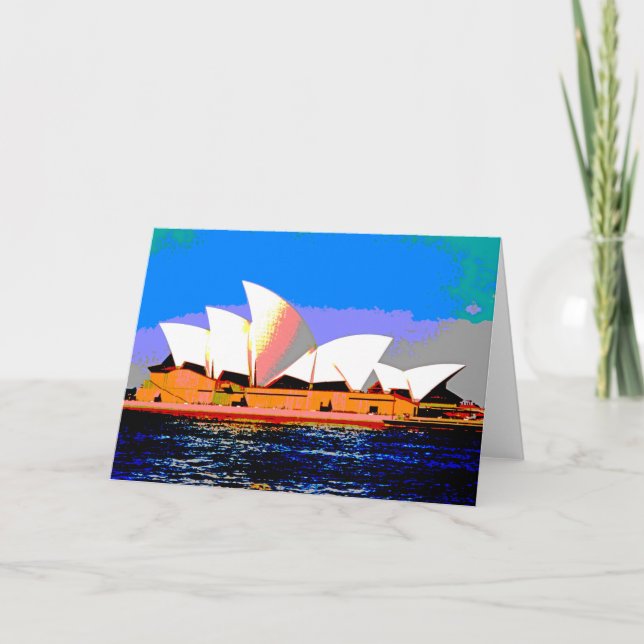 Cartão Ópera de Sydney (Frente)