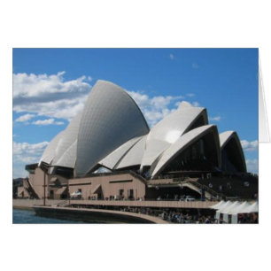 Cartão Opera House, Sydney Austrália