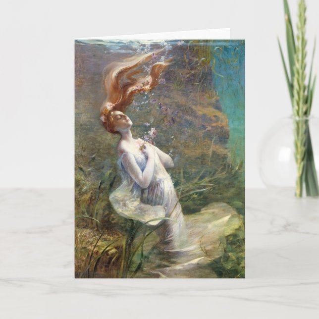 Cartão Ophelie | Paul Steck (Frente)