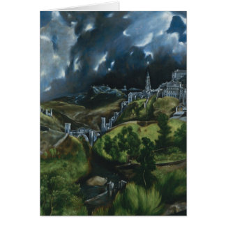 Cartão Opinião de El Greco de Toledo