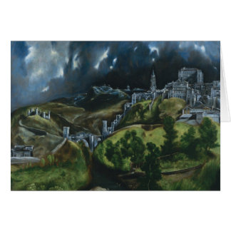 Cartão Opinião de El Greco de Toledo