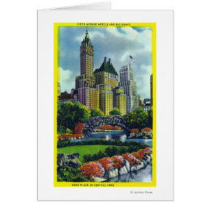 Cartão Opinião do Central Park de NYC de 5os hotéis da