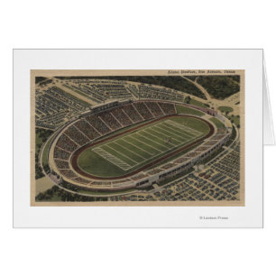 Cartão Opinião do estádio de San Antonio, Texas - de