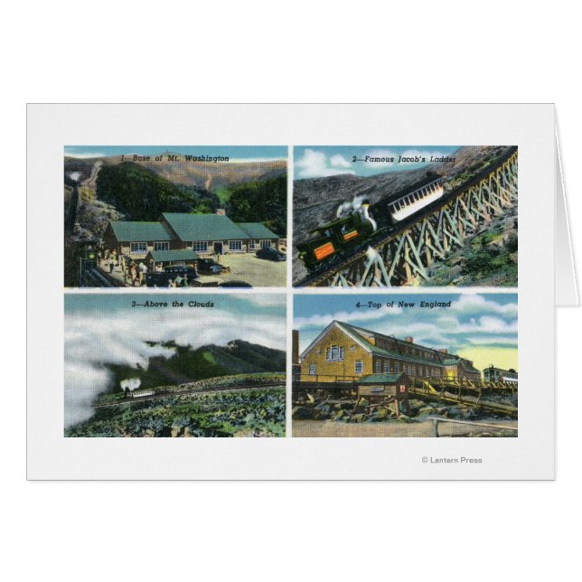 Cartão Opiniões Cênicas da Viagem para a Cúpula (Frente Horizontal)