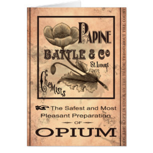 Cartão Opium-1883