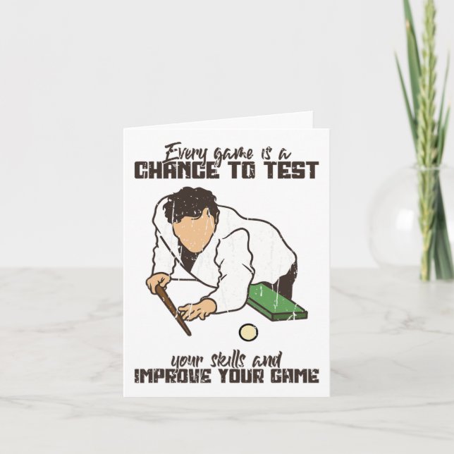 Cartão Oportunidade De Jogos Para Testar Competências E M (Frente)