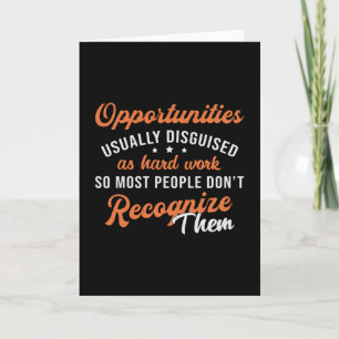 Cartão Oportunidades de Proprietário de Negócios Geralmen