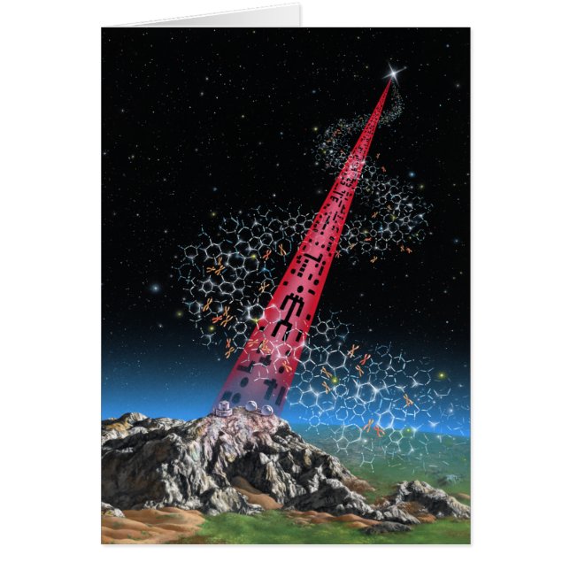 Cartão óptico de SETI (Frente)