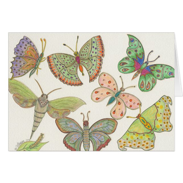 Cartão Optimista eterno (Frente Horizontal)