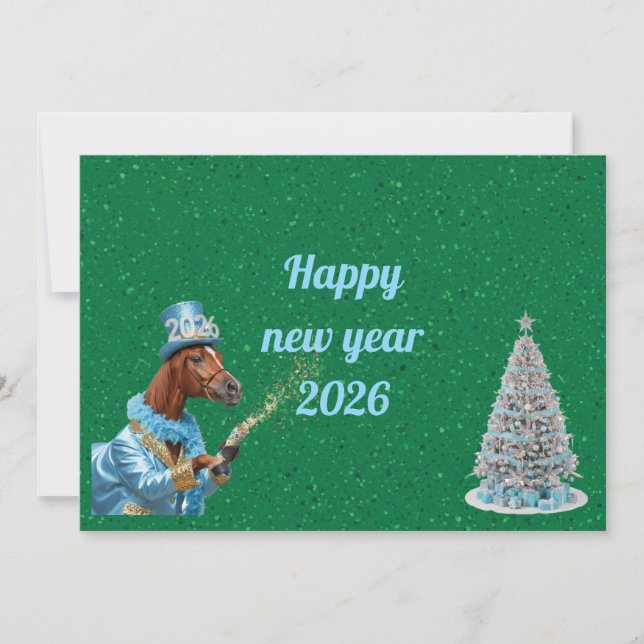 Cartão Optimistic New Year Start Card (Frente)