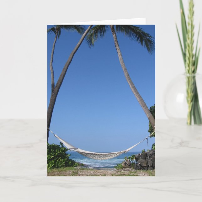 Cartão Opua do kai de Kona mim la'i do ka (Frente)