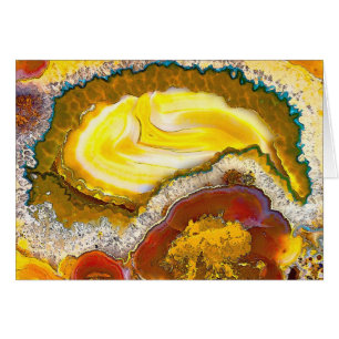Cartão Opus 01 da ágata da fantasia