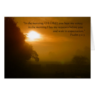 Cartão Oração da Manhã