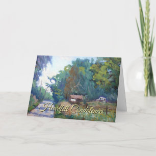 Cartão Oração Da Serenidade Em Laranja Verde Azul Roxo