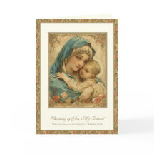 Oração de Amizade Religiosa Abençoada Maria e Jesu