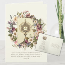 Oração de Escritura de Hospedagem Eucarística Cató