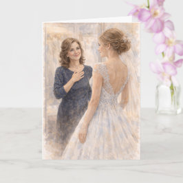 Cartão Oração Divertida da Mãe da Noiva Ezequiel 25:17