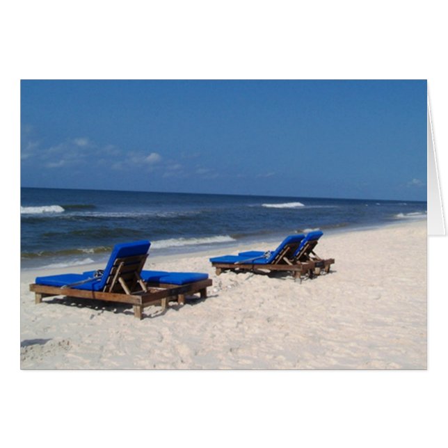 Cartão Orange Beach 18 (Frente Horizontal)