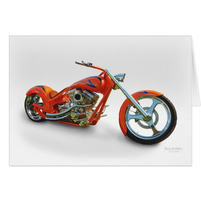 Cartão Orange Chopper (Frente Horizontal)