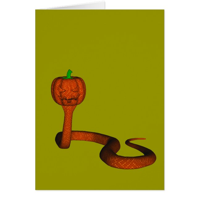Cartão Orange Cobra (Frente)