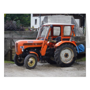 Cartão Orange Diesel Trator Steyr KL II