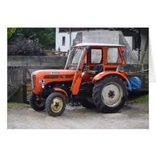 Cartão Orange Diesel Trator Steyr KL II