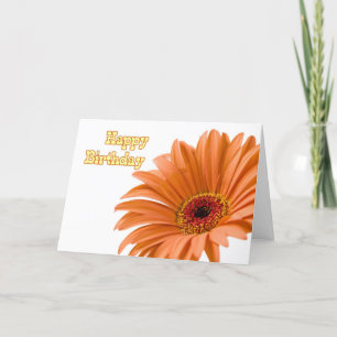 Cartão Orange Flower Business from Group Birthday Card