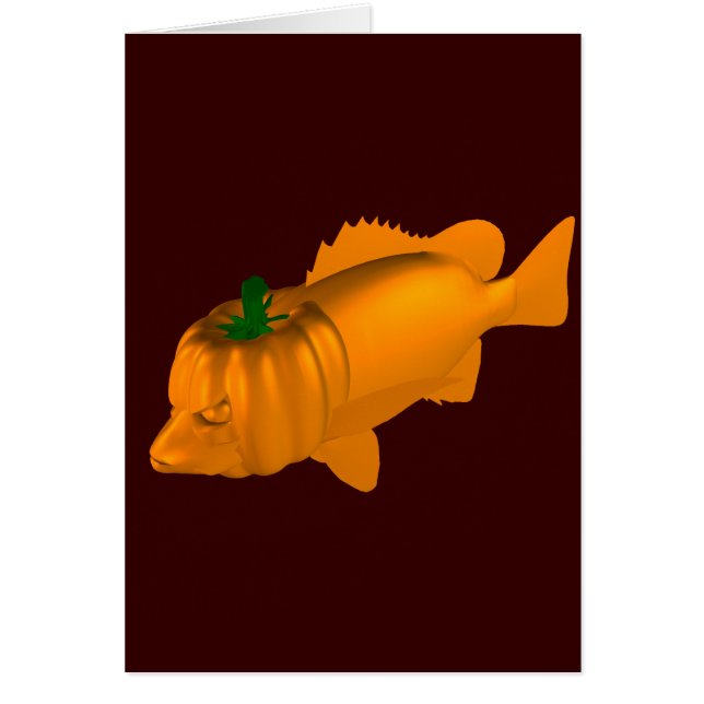 Cartão Orange Mangrove Jack (Frente)