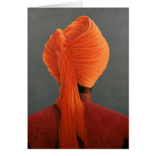 Cartão Orange Turban