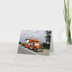 Cartão Orange Ya Jealous Kenworth Note Card