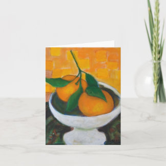 Cartão Oranges Notecard