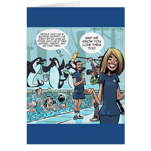 Cartão Orca Revenge do Rick London Funny (Frente)