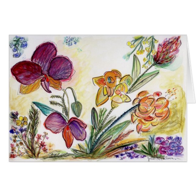 Cartão Orchid34 (Frente Horizontal)